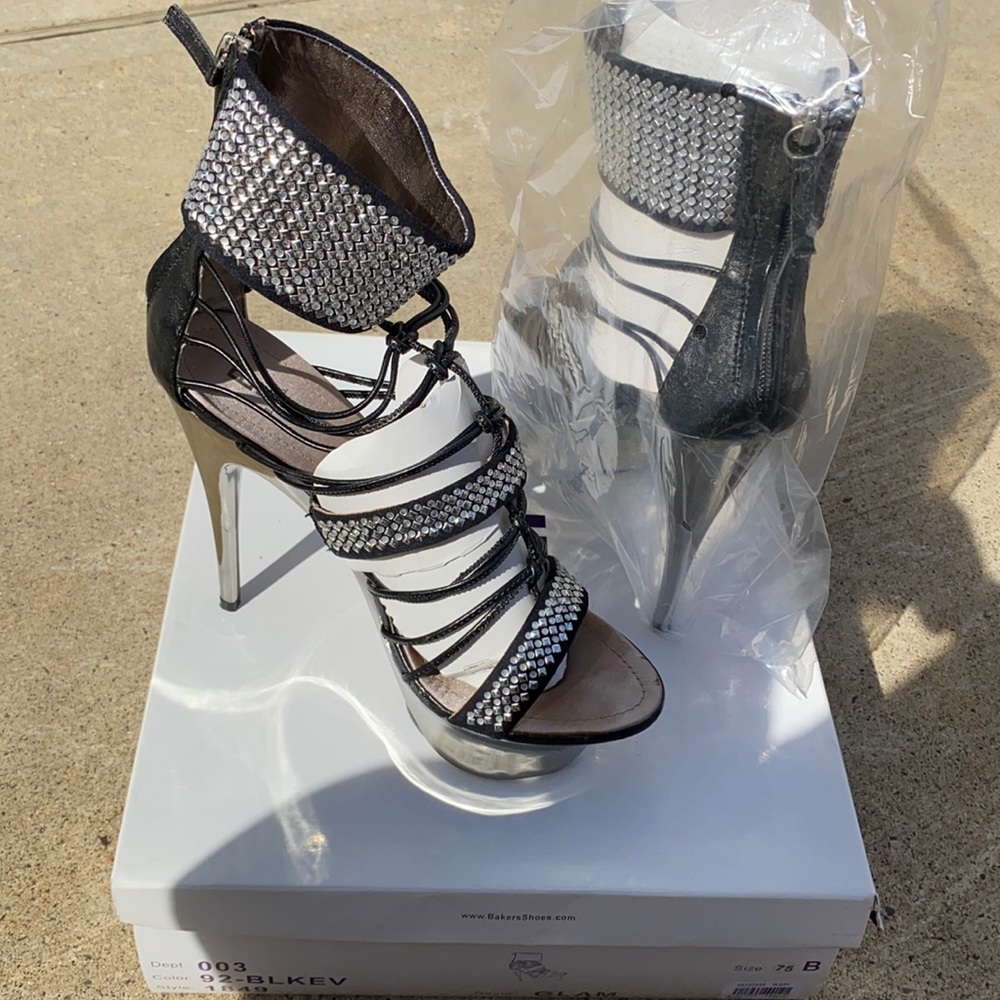 Bakers Glam Platform Heels